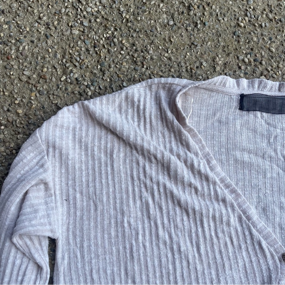 Gray button up long sleeve shirt